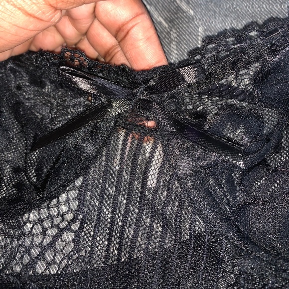 Black lace bodysuit - Picture 3 of 5